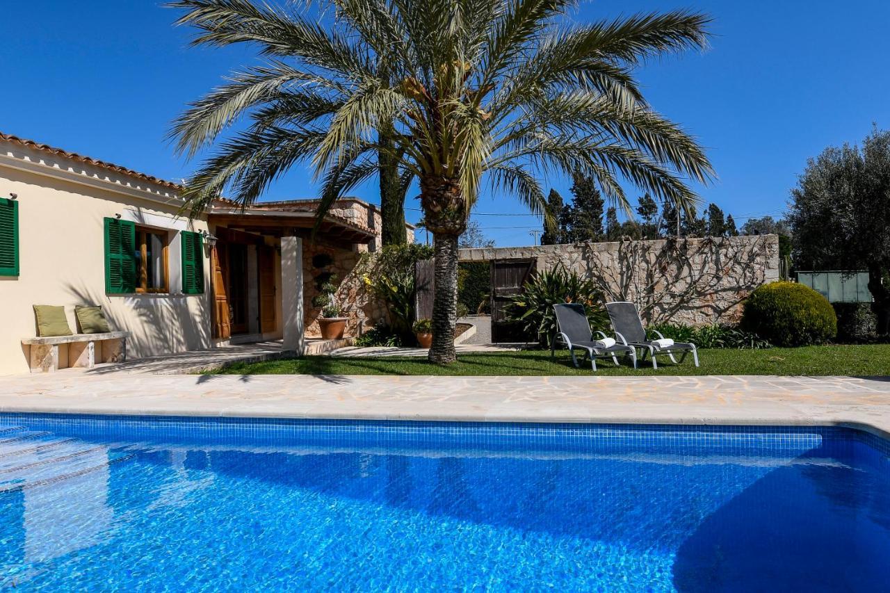 Moderne Finca Can Vicento - Heizung - Pizzaofen Porto Cristo Εξωτερικό φωτογραφία