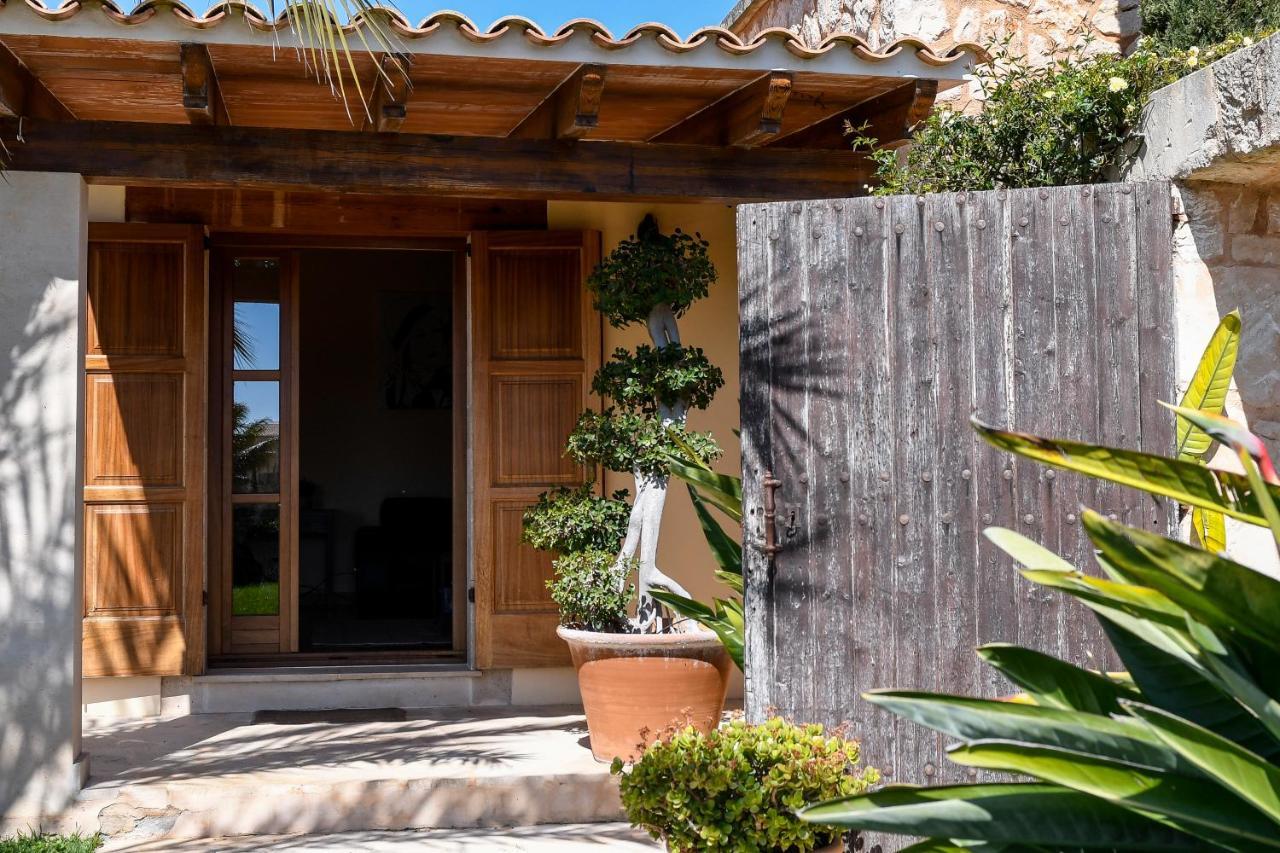 Moderne Finca Can Vicento - Heizung - Pizzaofen Porto Cristo Εξωτερικό φωτογραφία